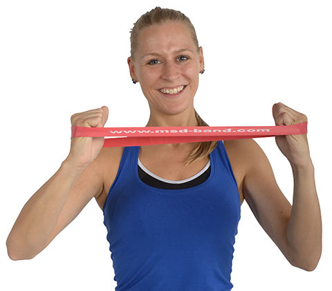 MSD Band Exercise Band Mini Band Moderate Red