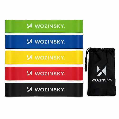 Wozinsky Loop Widerstandsbänder Set 5 Stück Mehrfarbig