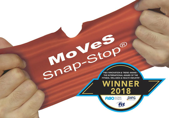 MVS In Motion Band Ελαστικός Ιμάντας Γυμναστικής Πολύ Σκληρός Μαύρος 2.5m