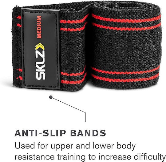 SKLZ Pro Knit Mini Mini Loop Resistance Band Hard Black