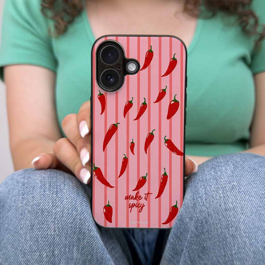 Husă Sonique Stripe Stories Series Motorola Moto E22 4g Make It Spicy