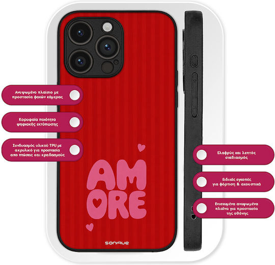 Sonique Stripe Stories Series Motorola Moto G35 5G Amore Mobile Phone Case