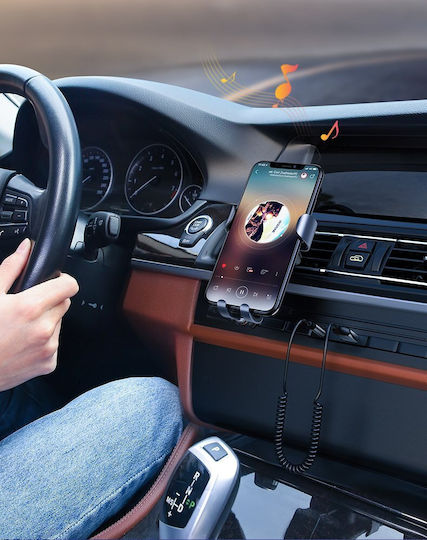 Ugreen CM309 Bluetooth Автомобилен за Таблото (AUX / Аудиоприемник / с USB Порт за Зареждане)
