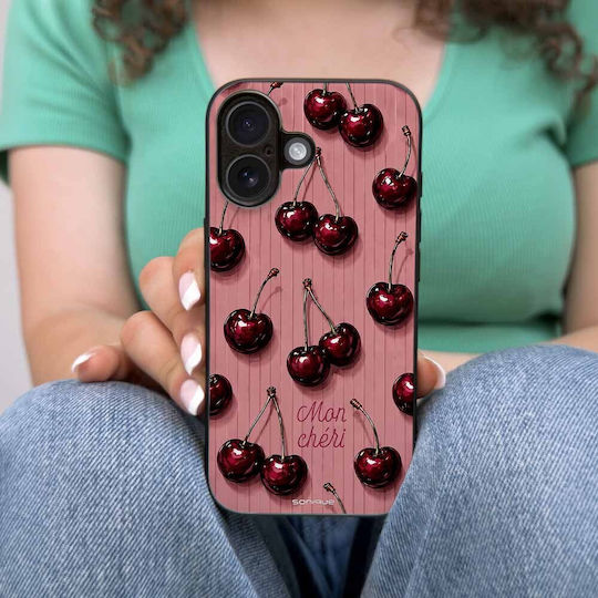 Sonique Stripe Stories Series Handyhülle Motorola Moto G73 5G Mon Cheri