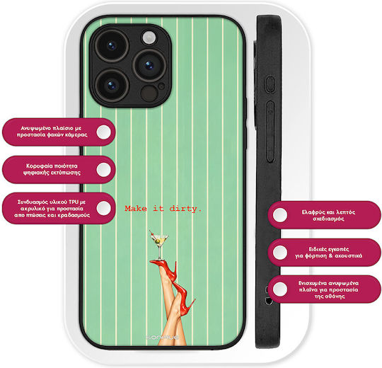 Sonique Stripe Stories Series Case Motorola Moto G73 5g Martini