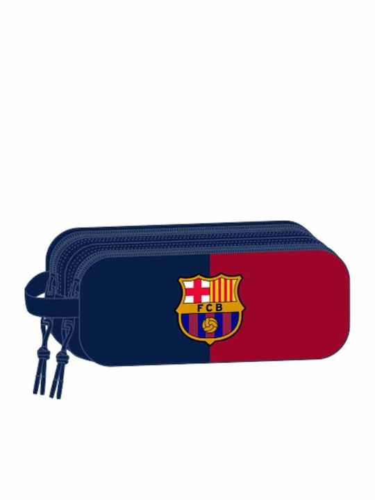 Sevenworld Schulset F.C. Barcelona 3D + Doppeltes Etui