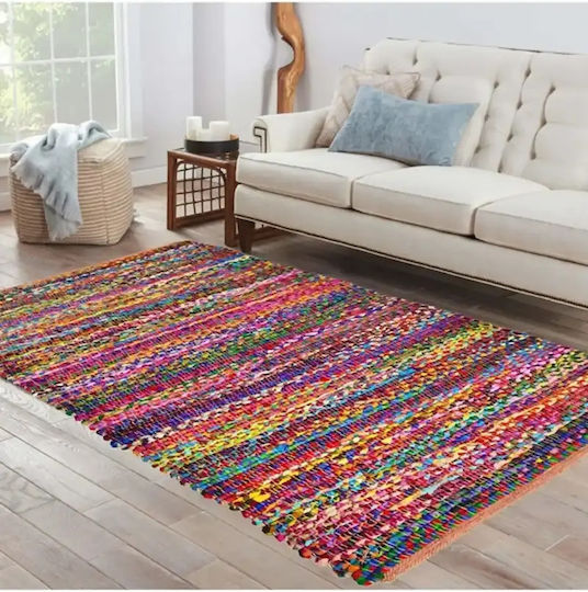 Covor Rectangular Din Iută Multicolor 120x180cm