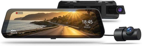 Xblitz Set Oglindă cu Cameră DVR Auto 4K cu Ecran 3.82" Wi-Fi, GPS și Cameră de Marșarier