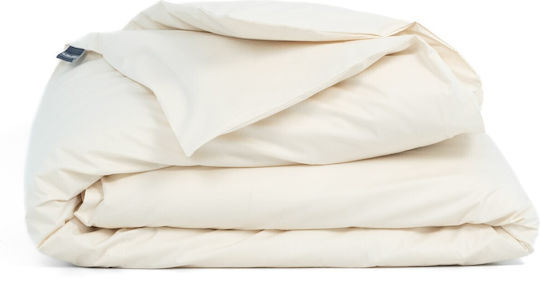 Valeria Home Cotton Duvet Cover Super King 230x220 White