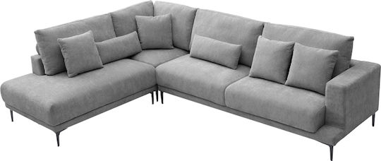 Maliva Ecke Sofa mit Rechte Ecke Grau 280x210x100cm