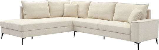Zenqua Γωνιακός Υφασμάτινος 291x233x90εκ. Zenqua Γωνιακός Υφασμάτινος 291x233x90εκ.