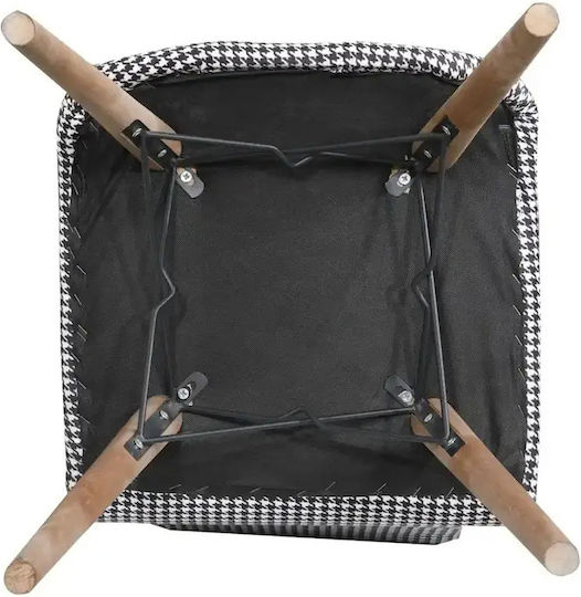 Scaun Sala De Mese Cu Material Textil Gri