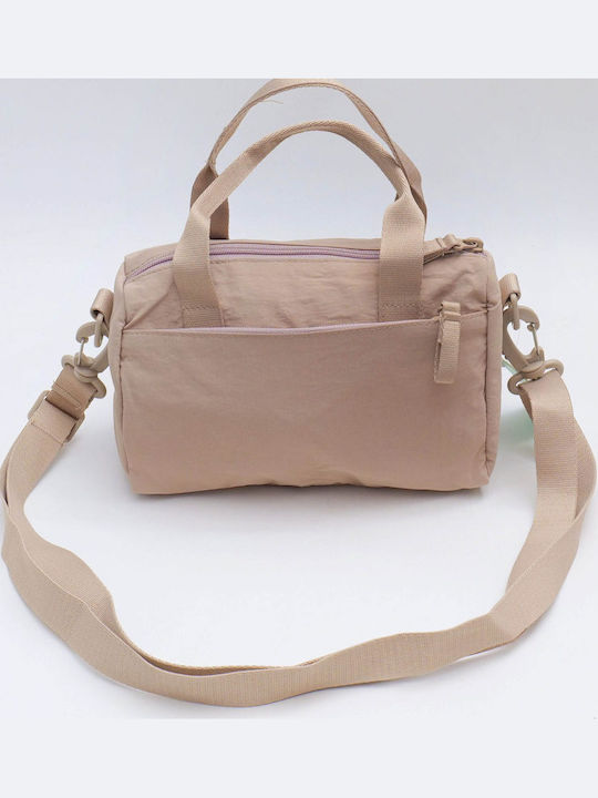 Damentasche Schulter Beige