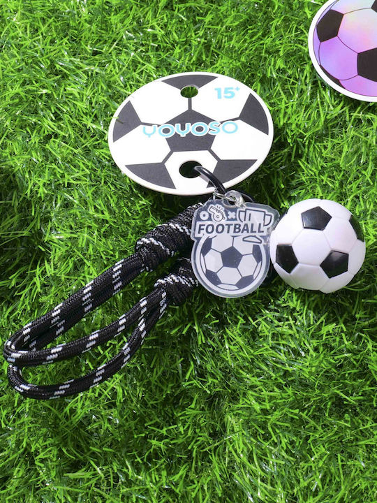 Ключодържател Soccer Черен Лента Hy-ysk8001
