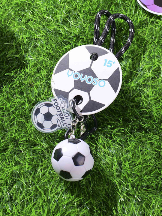 Ключодържател Soccer Черен Лента Hy-ysk8001