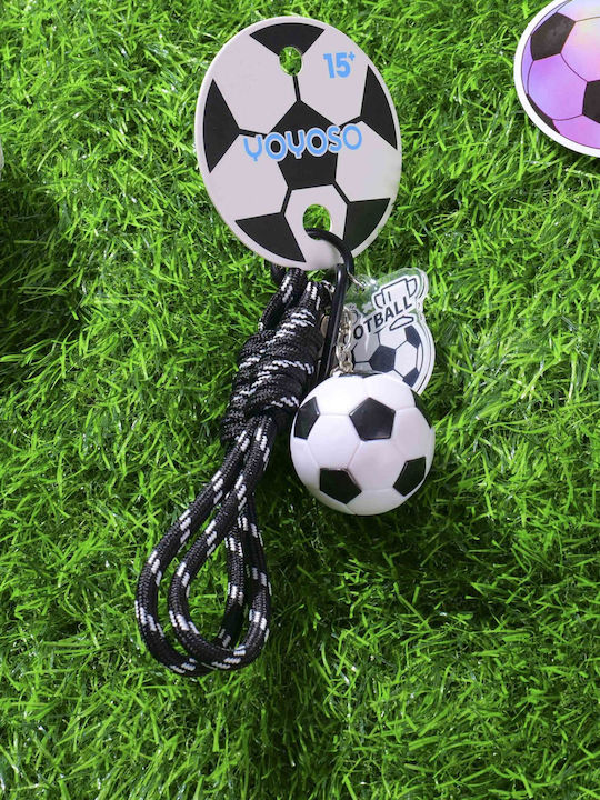 Ключодържател Soccer Черен Лента Hy-ysk8001