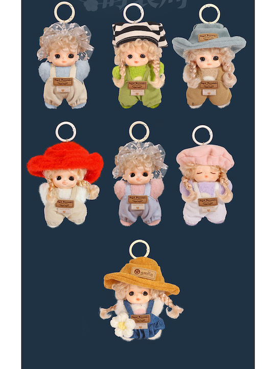 Yoyo Vinyl Series Plushy Висящ Ключодържател Blind Box Annie Baby 070-6 Кутия-изненада