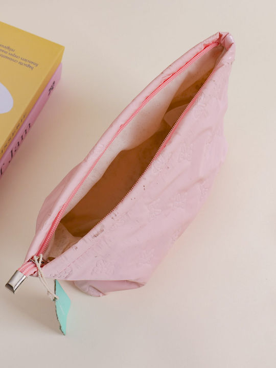 Kulturbeutel Fächer Tasche – Rosa