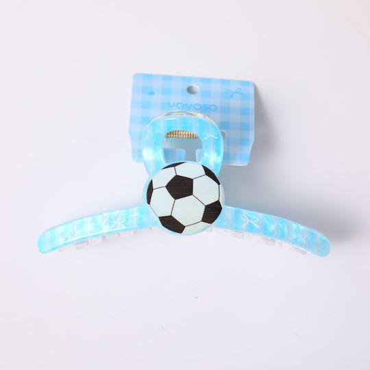 Clamă De Păr Soccer Model Încrucișat 13 Cm