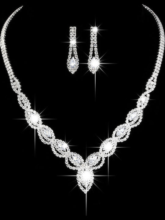 Set With Necklace & Earrings Set With Necklace & Earrings