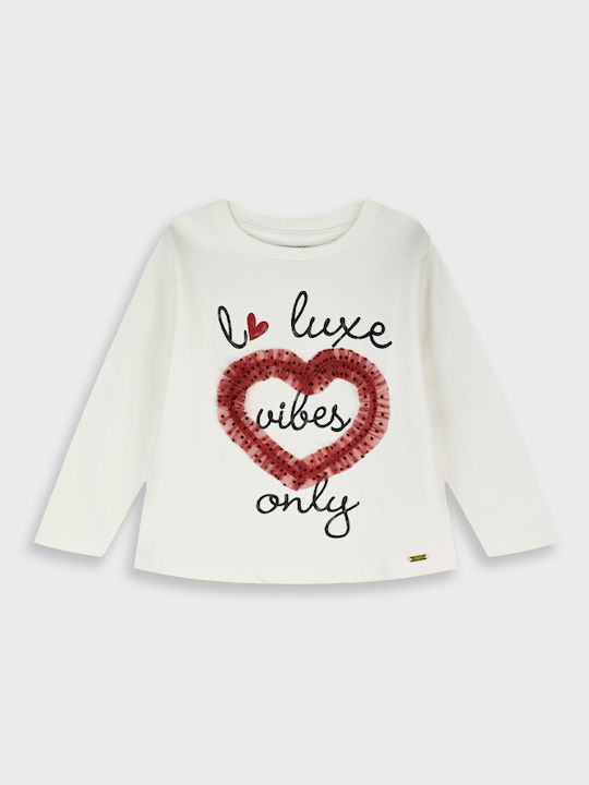 Energiers Kinderoberteile Bluse Ecru