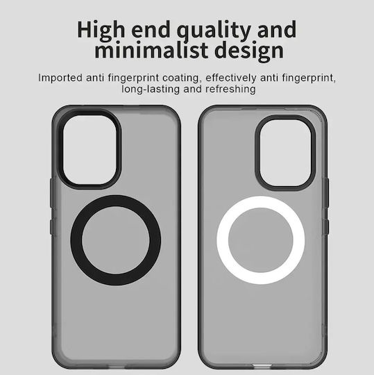 Orso Magcase Back Cover Πλαστικό / Σιλικόνης Μαύρο (Poco X8 Pro Max)