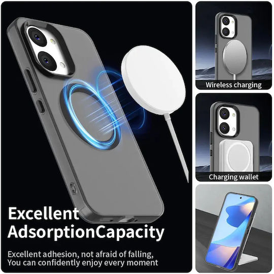 Orso Magcase Back Cover Πλαστικό / Σιλικόνης Μαύρο (Poco X8 Pro Max)