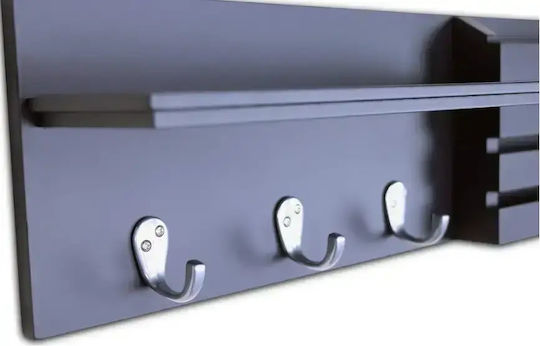 3 Hooks 60x10x15cm