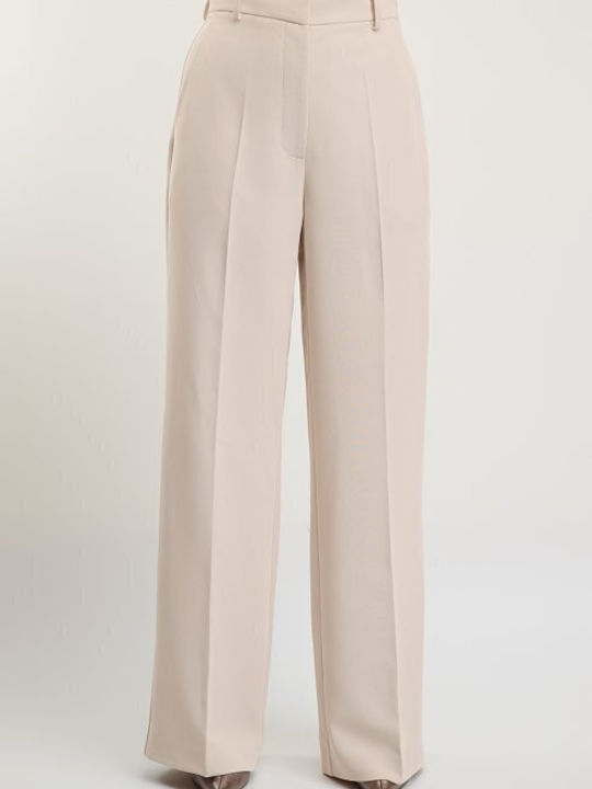 Women's High Rise Pantaloons Ecru