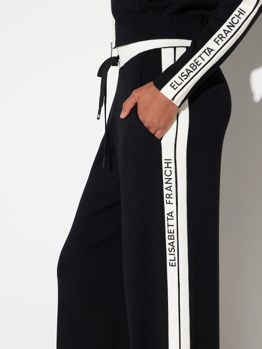 Damen Stoffhose Schwarz