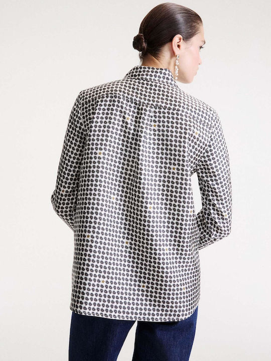 Long Sleeve Women's Silky Shirt