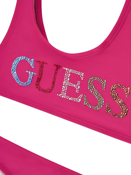 Guess Детски Бански Бикини Фуксия