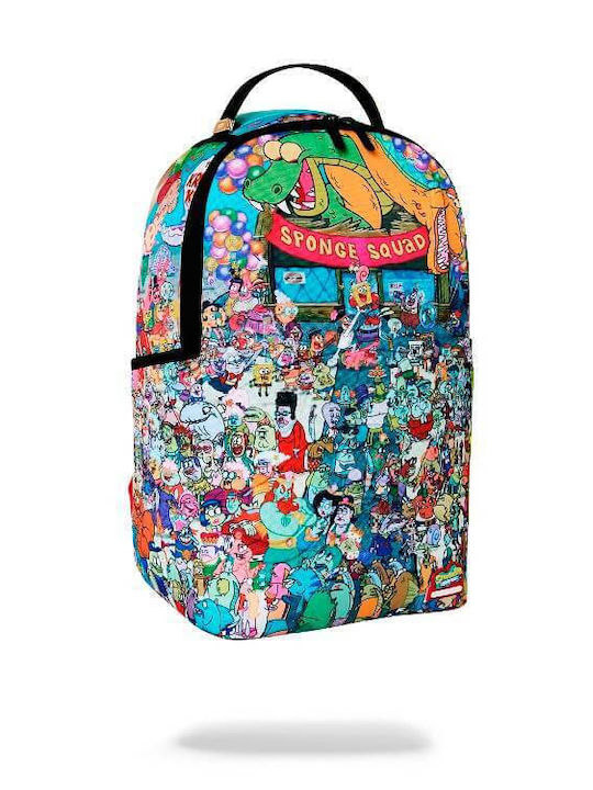Sprayground School Backpack Junior High-High School Spongebob Crowd DLXSR 29.21 x 15.24 x 45.7cm