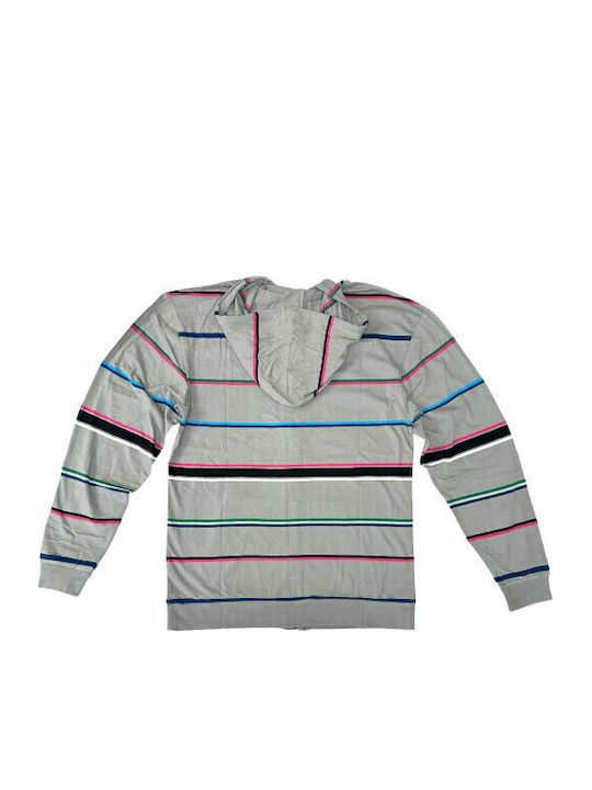 Hooded Cardigan Grey