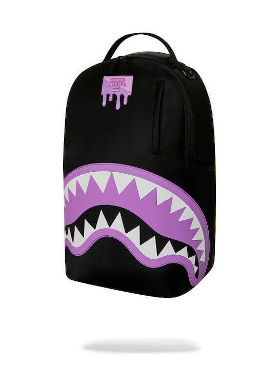 Sprayground Σχολική Τσάντα Πλάτης Γυμνασίου - Λυκείου Shark Central Light Purple DLXS 29.21 x 15.24 x 45.7εκ