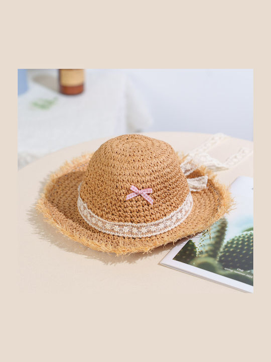 Palarie Copii Din Paie Kaki