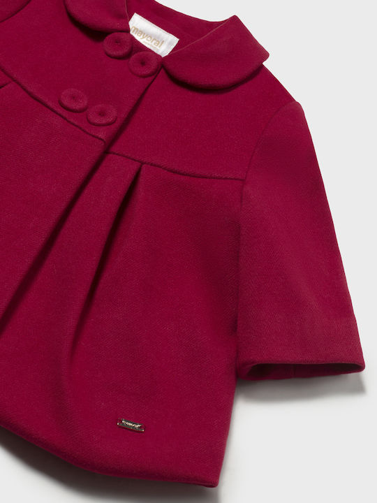 Kids Short Red Coat