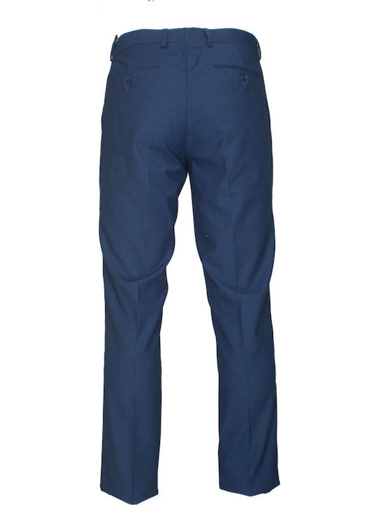 Pantaloni În Fit Regular Albastru