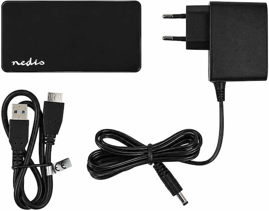 Nedis Hub cu 4 porturi USB 3.2 cu conectare USB-A
