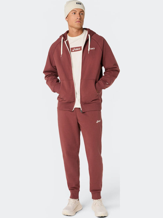 Men's Fleece Jacket Fleece Red