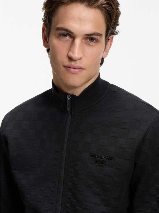 Herren Fleecejacke Schwarz