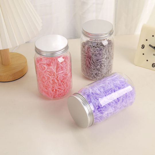Hair Scrunchies Single Use Large Wide Container