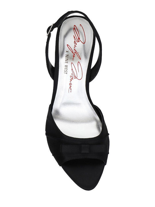 Fabric Sandals Black