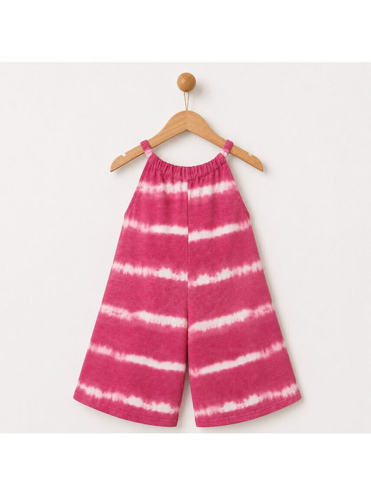 Playsuit Kids Shorts/Bermuda Fabric Fuchsia Pink-fuchsia