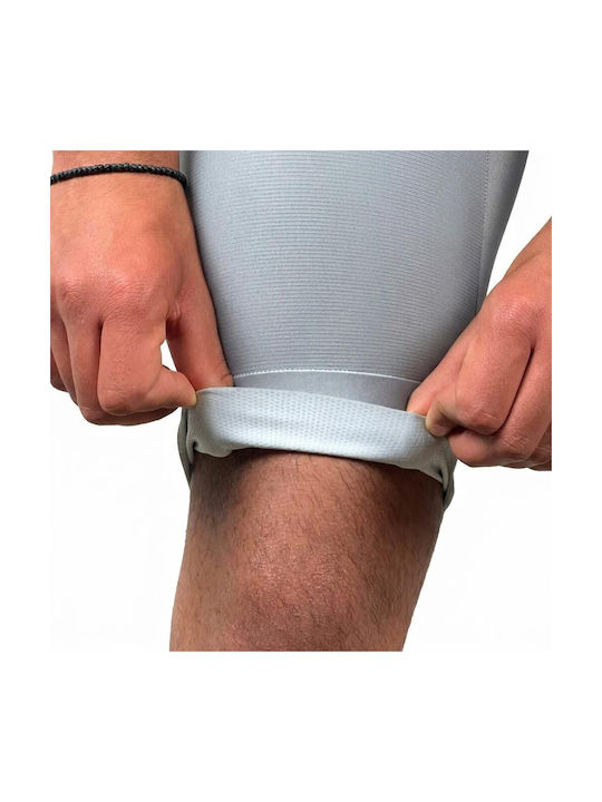 Demaraz Men's Cycling Pants with Braces Grey