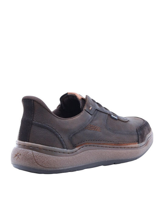 Leder Herren Freizeitschuhe Braun