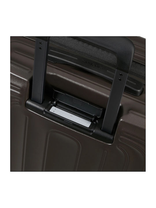 Samsonite Spinner Valiză de călătorie Medie Dură Maro Înălțime 69 cm