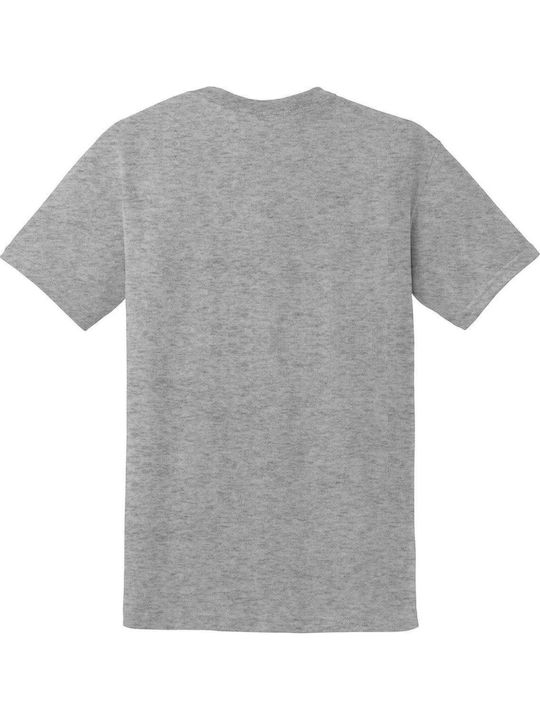 Gildan Dryblend Ανδρικό Διαφημιστικό T-shirt Κοντομάνικο Sport Grey