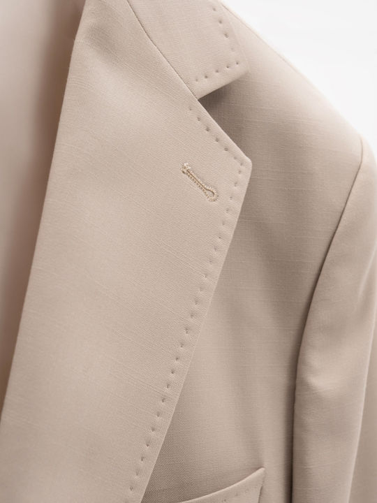 Herrenanzug Beige