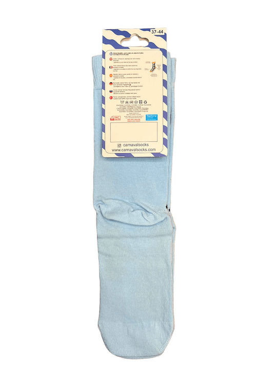 Carnaval Socks Șosete Pentru Bărbați Albastru Deschis